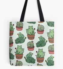 Cactus Cats Tote Bag