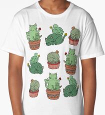 Cactus Cats Long T-Shirt