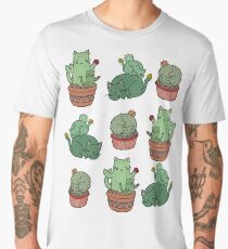 Cactus Cats Men's Premium T-Shirt