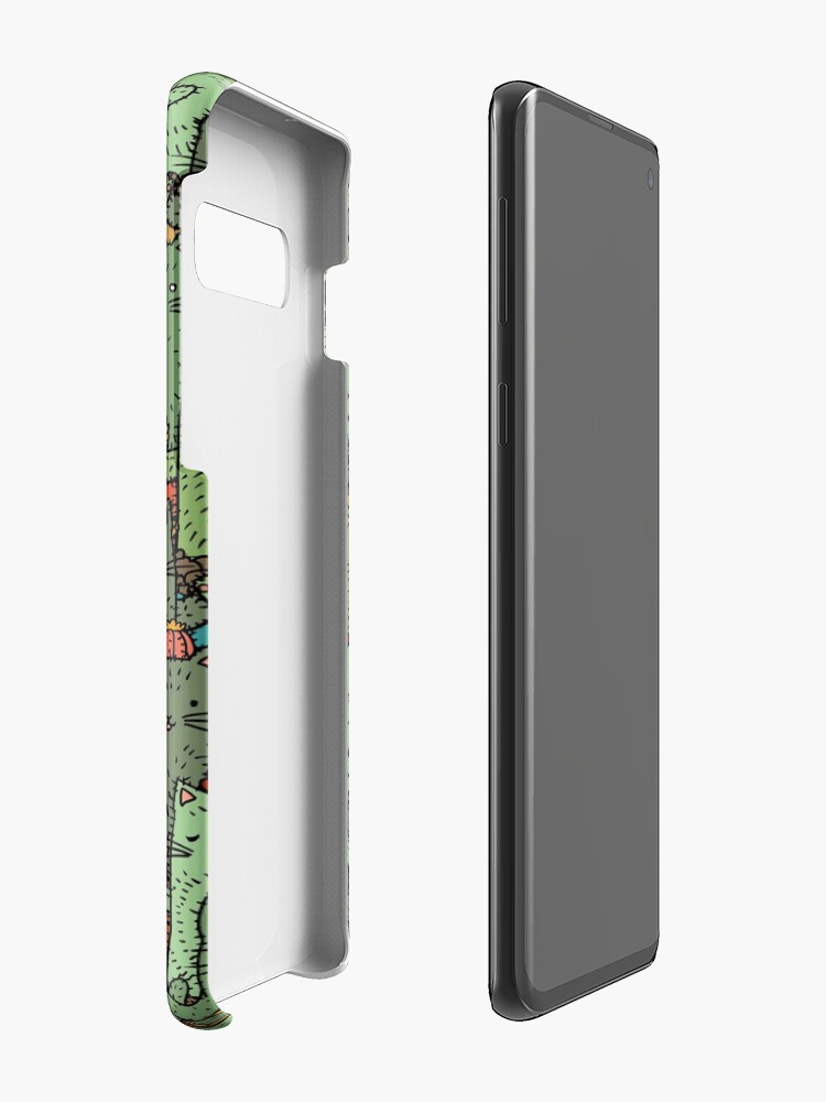 Alternate view of Catcus Garden Case & Skin for Samsung Galaxy