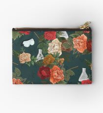 Chemistry Floral Zipper Pouch