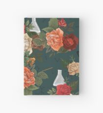 Chemistry Floral Hardcover Journal