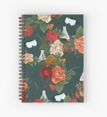 Cuaderno de espiral Química Floral