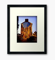Festive Mural Framed Print