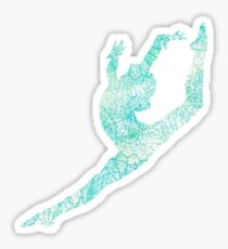 Leap Silhouette Sticker
