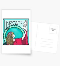 Stevie Art Nouveau Postcards