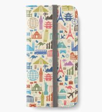 Icons of Travel iPhone Wallet/Case/Skin