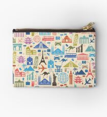 Icons of Travel Zipper Pouch
