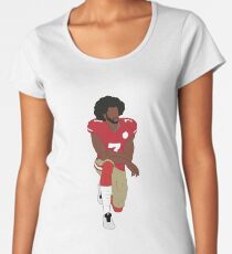 Colin Kaepernick Kneeling Women's Premium T-Shirt