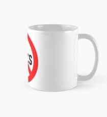 Taza no se permiten narcos