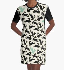 Häschen Honig T-Shirt Kleid