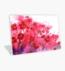 Flowers - Dancing Poppies Laptop Skin