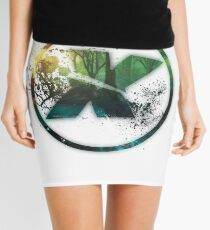 Xeno Music Circle Logo Mini Skirt
