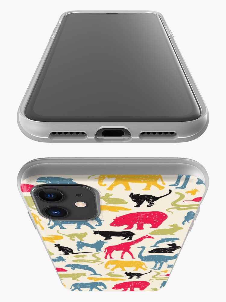 "Retro animals" iPhone Case & Cover by panova Redbubble