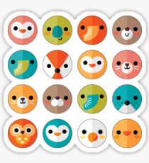 Smiley Faces Sticker