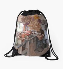The Potting Shed Drawstring Bag