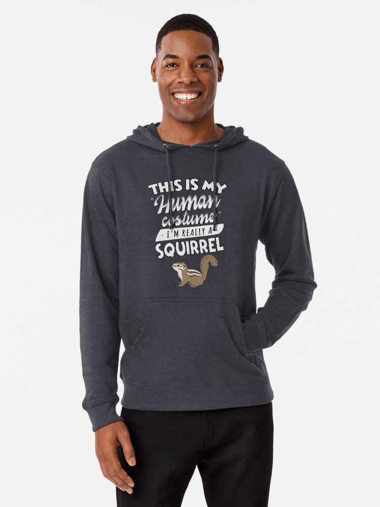 Funny Gift Birthday Awesome Tee Squirrel Christmas Moon Zip Hooded Sweatshirt