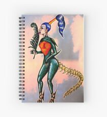 Cuaderno de espiral reptil prehistórico