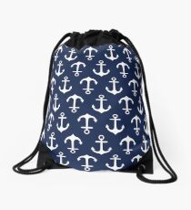 Anchors Aweigh! Drawstring Bag