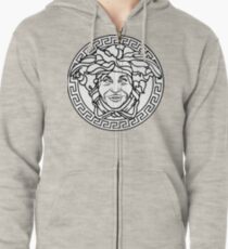 Donatella Zipped Hoodie