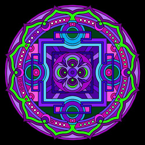 Pattern Mandalas 103 (Style:58)