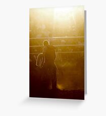 Done and Dusted Greeting Card