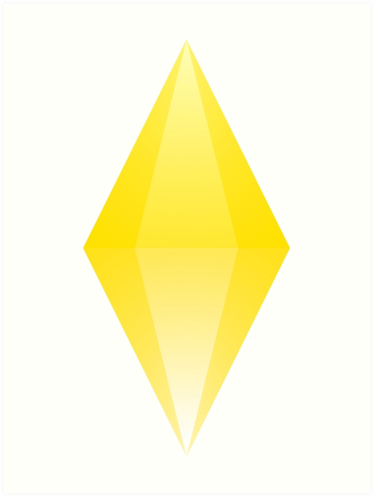 Sims 4 Logo Yellow