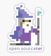 8-bit Open Source Sorcerer - Programming Sticker