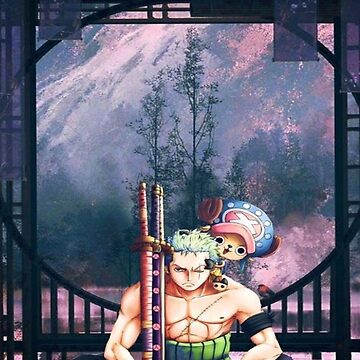 zoro chopper  Zoro, Roronoa zoro, One piece