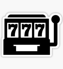 Slot machine Sticker