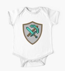 Minecraft Pickaxe Sword One Piece - Short Sleeve