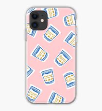 New York Deli Coffee Pattern iPhone Case