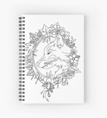 Fine liner Fox Spiral Notebook