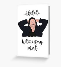 What a Story Mark - The Room Greeting Card