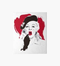 Baby Jane lipstick Art Board