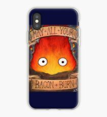 Studio Ghilbi Illustration: CALCIFER #3 iPhone Case