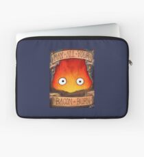Studio Ghilbi Illustration: CALCIFER #3 Laptop Sleeve