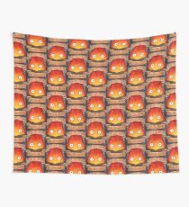 Studio Ghilbi Illustration: CALCIFER #3 Wall Tapestry