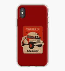 Vinilo o funda para iPhone 4x4 es Isla Nublar Square