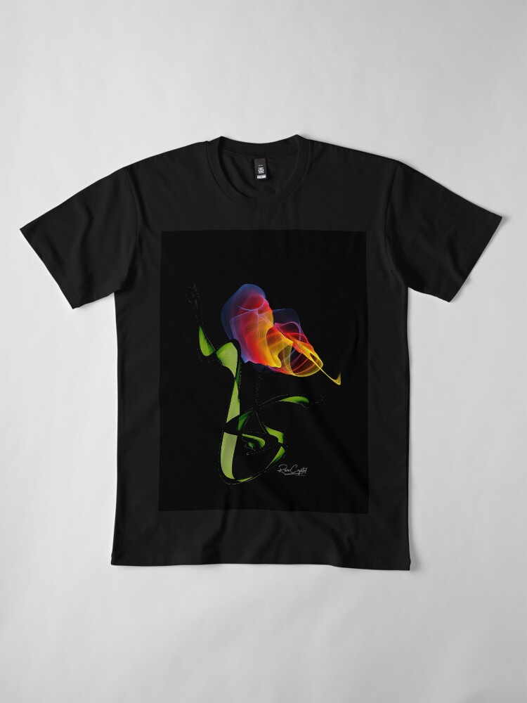 Alternate view of A Bloomin' Rainbow Premium T-Shirt