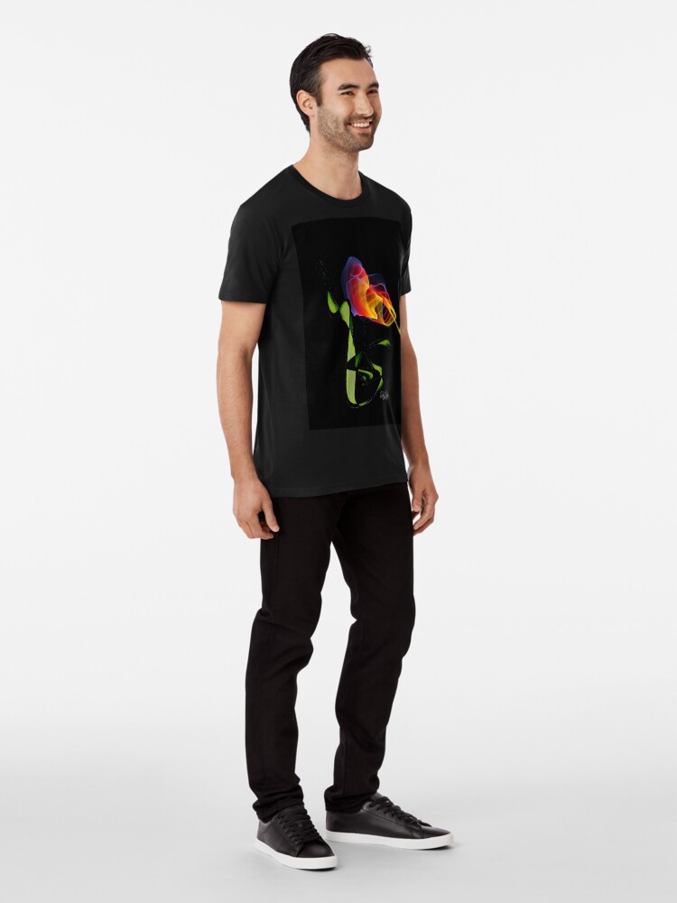 Alternate view of A Bloomin' Rainbow Premium T-Shirt