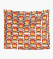 Studio Ghibli Illustration: CALCIFER #2 Wall Tapestry
