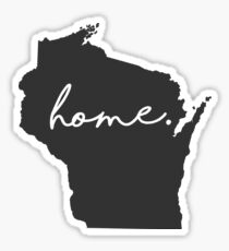 Wisconsin Home Sticker