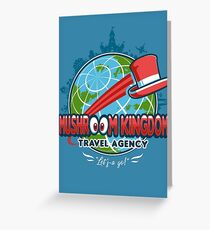 Mushroom Kingdom Travel Agency Greeting Card