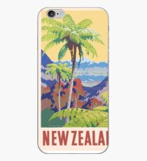 Vintage New Zealand Print iPhone Case
