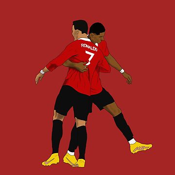 Cristiano Ronaldo MUFC Kids T-Shirt for Sale by Hevding