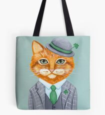 Tiarnan the Tabby Cat Tote Bag