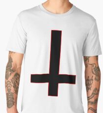Satanic Cross Men's Premium T-Shirt
