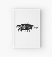 my mad fat diary logo Hardcover Journal