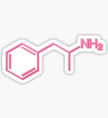 Pink Adderall Chem Sticker